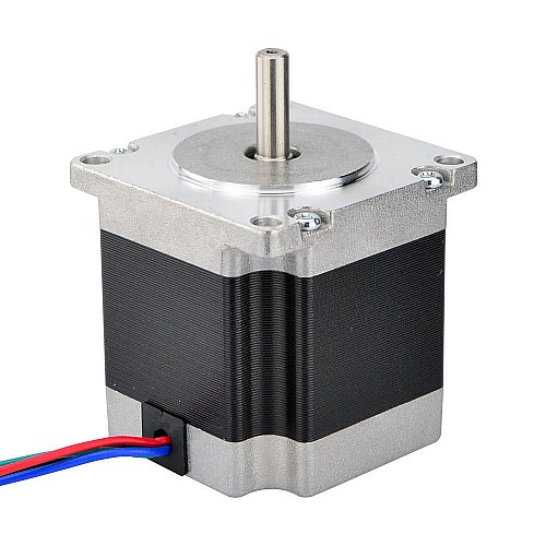 Nema 23 バイポーラ 1.8deg 1.2Nm(169.93oz.in) 2.8A 57x57x56mm 4 ワイヤー