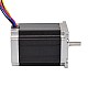Nema 23 バイポーラ 1.8deg 2.83Nm(400oz.in) 4A 57x57x84mm 8 ワイヤー Nema 23 バイポーラ 1.8deg 2.83Nm(400oz.in) 4A 57x57x84mm 8 ワイヤー