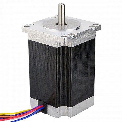 Nema 23 バイポーラ 1.8deg 2.83Nm(400oz.in) 4A 57x57x84mm 8 ワイヤー Nema 23 バイポーラ 1.8deg 2.83Nm(400oz.in) 4A 57x57x84mm 8 ワイヤー