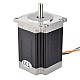 Nema 23 ユニポーラ 1.8deg 1.35Nm(191.2oz.in) 1A 57x57x76mm 6 ワイヤ Nema 23 ユニポーラ 1.8deg 1.35Nm(191.2oz.in) 1A 57x57x76mm 6 ワイヤ