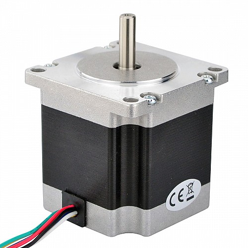 Nema 23 ユニポーラ 1.8deg 0.9Nm(127.5oz.in) 1A 57x57x56mm 6 ワイヤー