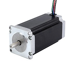 Nema 23 バイポーラ 3Nm(425oz.in) 直径 8mm 4.2A 57x57x113mm 4 ワイヤステッピングモーター