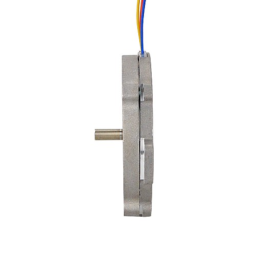 ラウンドパンケーキネマ24バイポーラ1.8度6Ncm(8.5oz.in)1AΦ60x9.6mm4線 ラウンドパンケーキネマ24バイポーラ1.8度6Ncm(8.5oz.in)1AΦ60x9.6mm4線