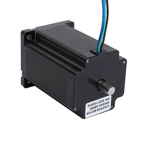 3個 デュアル シャフト Nema 23 バイポーラ 3.1Nm(439oz.in) 3.5A 60x60x88mm 4 ワイヤー - 3-24HS34-3504D | StepperOnline 3個 デュアル シャフト Nema 23 バイポーラ 3.1Nm(439oz.in) 3.5A 60x60x88mm 4 ワイヤー - 3-24HS34-3504D | StepperOnline