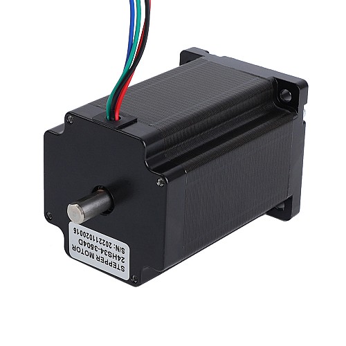 3個 デュアル シャフト Nema 23 バイポーラ 3.1Nm(439oz.in) 3.5A 60x60x88mm 4 ワイヤー - 3-24HS34-3504D | StepperOnline 3個 デュアル シャフト Nema 23 バイポーラ 3.1Nm(439oz.in) 3.5A 60x60x88mm 4 ワイヤー - 3-24HS34-3504D | StepperOnline