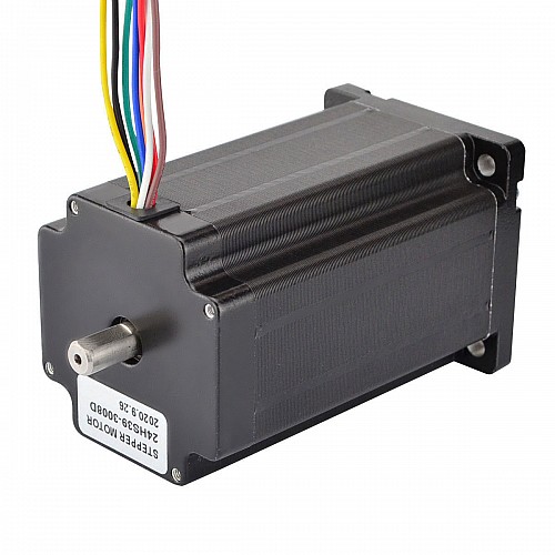 デュアル シャフト Nema 23 CNC ステッピング モーター 3.4Nm(481.48oz.in) 60x60x100mm 8 ワイヤー - 24HS39-3008D | StepperOnline