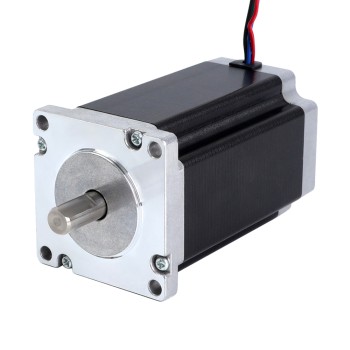 S シリーズ Nema 24 バイポーラ 1.8deg 4.2Nm(594.77oz.in) 4.2A 60x60x100mm 4線式
