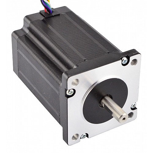デュアル シャフト Nema 23 CNC ステッパー 3.1Nm(439oz.in) 60x60x88mm 8 ワイヤー - 24HS34-3008D | StepperOnline