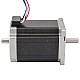 デュアル シャフト Nema 23 CNC ステッパー 3.1Nm(439oz.in) 60x60x88mm 8 ワイヤー - 24HS34-3008D | StepperOnline