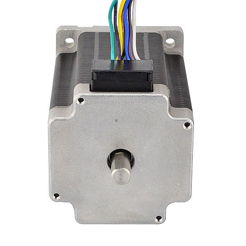 デュアル シャフト Nema 23 CNC ステッパー 3.1Nm(439oz.in) 60x60x88mm 8 ワイヤー - 24HS34-3008D | StepperOnline
