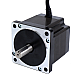 E シリーズ Nema 34 ステッピング モーター バイポーラ 1.8deg 4.8Nm(679.74oz.in) 6.0A 86x86x80mm 4 ワイヤー
