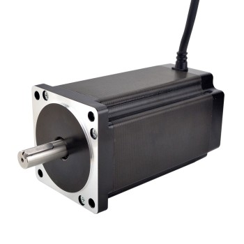 E シリーズ Nema 34 ステッピング モーター バイポーラ 1.8deg 12.0Nm(1699.34oz.in) 6.0A 86x86x151.5mm 4 ワイヤ