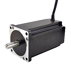 E シリーズ Nema 34 ステッピング モーター バイポーラ 1.8deg 12.0Nm(1699.34oz.in) 6.0A 86x86x151.5mm 4 ワイヤ