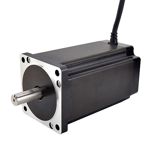 E シリーズ Nema 34 ステッピング モーター バイポーラ 1.8deg 12.0Nm(1699.34oz.in) 6.0A 86x86x151.5mm 4 ワイヤ