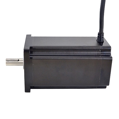E シリーズ Nema 34 ステッピング モーター バイポーラ 1.8deg 12.0Nm(1699.34oz.in) 6.0A 86x86x151.5mm 4 ワイヤ