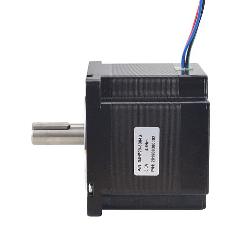 P シリーズ Nema 34 バイポーラ 1.8deg 4.5Nm(637.25oz.in) 6.0A 86x86x74mm 4 ワイヤー