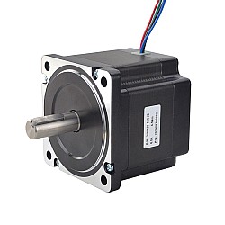 P シリーズ Nema 34 バイポーラ 1.8deg 4.5Nm(637.25oz.in) 6.0A 86x86x74mm 4 ワイヤー