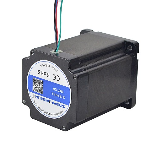 P シリーズ Nema 34 バイポーラ 1.8度 8.2Nm(1161.22oz.in) 6.0A 86x86x112.3mm 4 ワイヤー