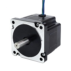 S シリーズ Nema 34 ステッピング モーター バイポーラ 1.8deg 3.3Nm(467.32oz.in) 5.6A 86x86x64mm 4 ワイヤー