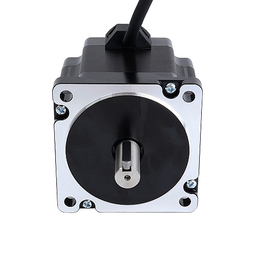 S シリーズ Nema 34 ステッピング モーター 4.8Nm(679.74oz.in) 14mm キーウェイ シャフト 1m ケーブル
