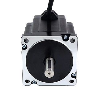 キー溝デュアルシャフトネマ34ステッピングモーター7.07Nm(1001oz.in