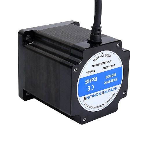 S シリーズ Nema 34 ステッピング モーター 8.0Nm(1132.89oz.in) 6.0A 86x86x98mm 4 ワイヤー S シリーズ Nema 34 ステッピング モーター 8.0Nm(1132.89oz.in) 6.0A 86x86x98mm 4 ワイヤー