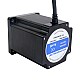 S シリーズ Nema 34 ステッピング モーター バイポーラ 1.8deg 8.2Nm(1161.45oz.in) 6.0A 86x86x114mm 4 ワイヤ