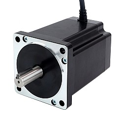 S シリーズ Nema 34 ステッピング モーター バイポーラ 1.8deg 8.2Nm(1161.45oz.in) 6.0A 86x86x113mm 4 ワイヤ