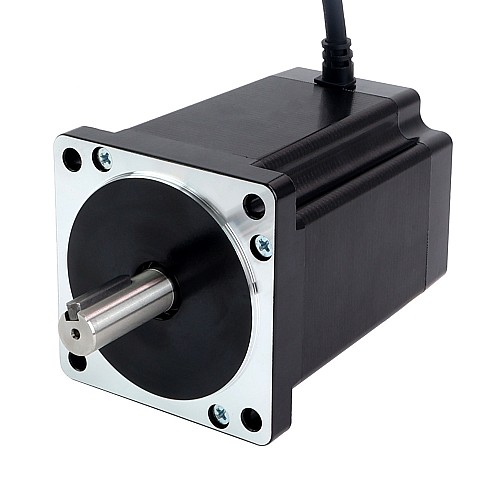 S シリーズ Nema 34 ステッピング モーター バイポーラ 1.8deg 8.2Nm(1161.45oz.in) 6.0A 86x86x114mm 4 ワイヤ