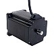 キー溝デュアルシャフトNema34CNCステッピングモーター8.5Nm(1204oz.in)5A 86x114mm
