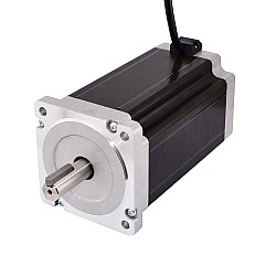 キー溝デュアルシャフトネマ34ステッピングモーター13Nm(1841oz.in)5A 86x86x150mm