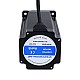SシリーズNema34ステッピングモーター13.0Nm(1841oz.in)14mmキー溝シャフト1mケーブル SシリーズNema34ステッピングモーター13.0Nm(1841oz.in)14mmキー溝シャフト1mケーブル