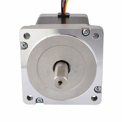 デュアル シャフト Nema 34 ユニポーラ 1.8度 2.2Nm(312oz.in) 2A 86x86x66mm 6 ワイヤー デュアル シャフト Nema 34 ユニポーラ 1.8度 2.2Nm(312oz.in) 2A 86x86x66mm 6 ワイヤー