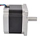 Nema 34 CNC ステッピング モーター 4.5Nm(637.25oz.in) 5.5A 86x86x80mm キー ウェイ シャフト