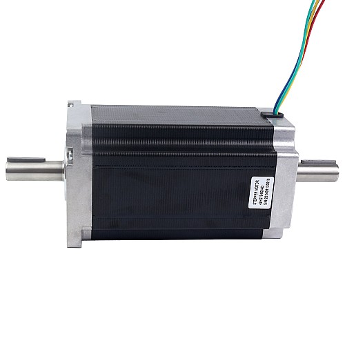 デュアル シャフト Nema 42 CNC ステッピング モーター 30Nm(4248oz.in) 8A 110x201mm 4 ワイヤー