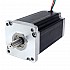 Nema 42 CNC ステッピング モーター バイポーラ 30Nm(4248oz.in) 8A 110x110x201mm 4 ワイヤーNMRV50 ウォーム ギアボックス用