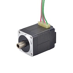 デュアル シャフト Nema 8 中空シャフト ステッピング モーター バイポーラ 1.5Ncm(2.12oz.in) 0.49A 20x20x27mm