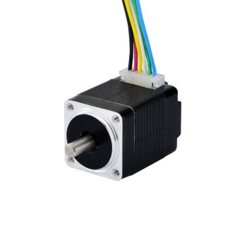 Nema 8 ユニポーラ 1.8deg 1.2Ncm(1.70oz.in) 0.5A 20x20x28mm 6 ワイヤ