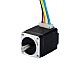 Nema 8 ユニポーラ 1.8deg 1.8Ncm(2.55oz.in) 0.5A 20x20x30mm 6 ワイヤ