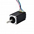 Nema 8 バイポーラ 1.8deg 3Ncm(4.25oz.in) 0.3A 20x20x38mm 4 ワイヤ