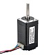 Nema 8 バイポーラ 1.8deg 3Ncm(4.25oz.in) 0.3A 20x20x38mm 4 ワイヤ