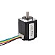 Nema 8 ユニポーラ 1.8deg 1.8Ncm(2.55oz.in) 0.5A 20x20x30mm 6 ワイヤ