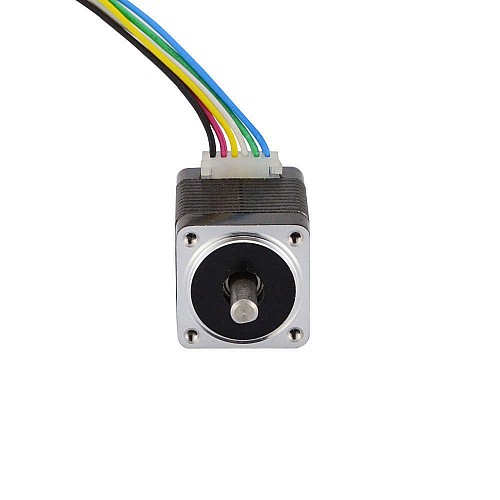 Nema 8 ユニポーラ 1.8deg 1.8Ncm(2.55oz.in) 0.5A 20x20x30mm 6 ワイヤ