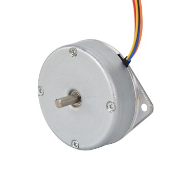ラウンド パンケーキ Nema 18 バイポーラ 1.8deg 9Ncm(12.75oz.in) 1A Φ46x16mm 4 ワイヤー