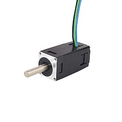 Nema 6 バイポーラ 1.8deg 0.58Ncm(0.82oz.in) 0.3A 14x14x30mm 4 ワイヤー