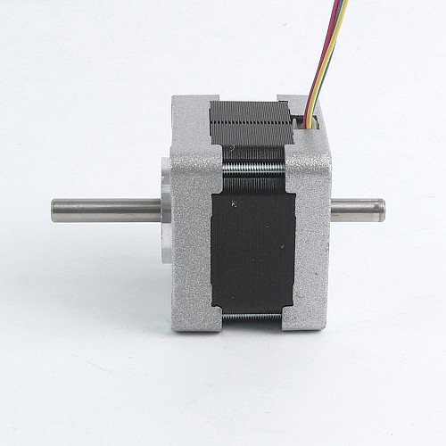 使用済み製品 - Nema 16 バイポーラ 0.9deg 12Ncm(16.99oz.in) 0.63A 39x39x31mm 4線 - 16HM12-0634D-USED | StepperOnline