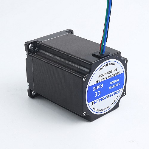使用済み製品 - ショートシャフトネマ23バイポーラ1.89Nm(267.65oz.in)2.9A57x57x76.5mm4線 - 23HS30-2904S-USED | StepperOnline