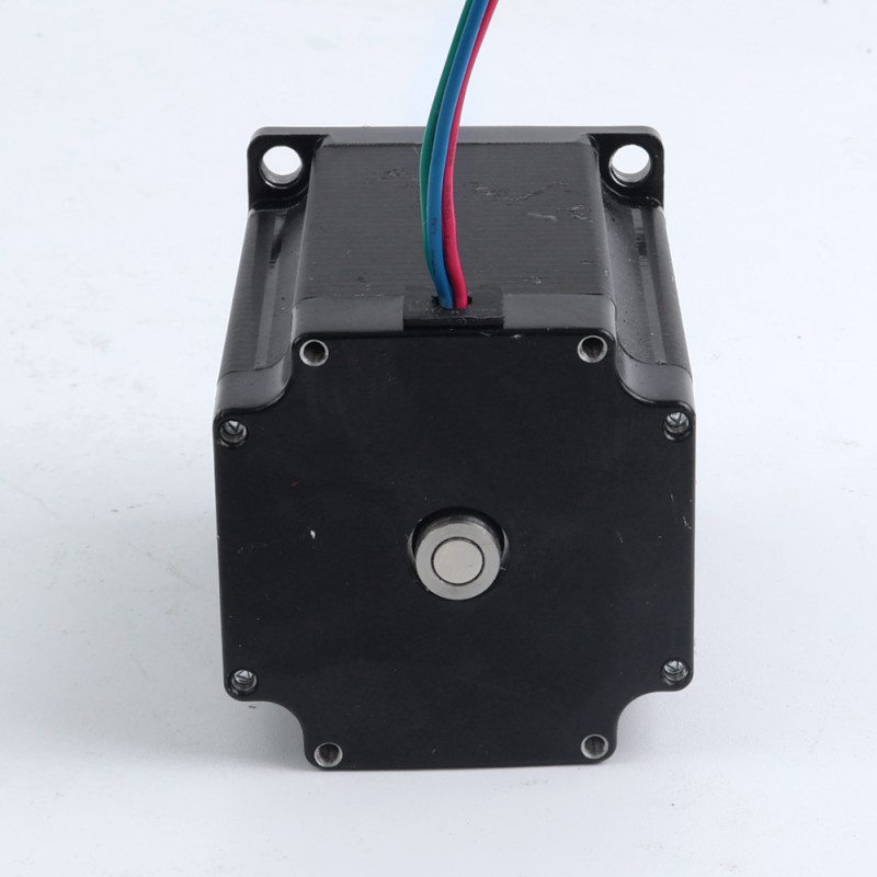 中古品 – 中国在庫 - Nema 23 ステッピング モーター 2.4Nm(339.87oz.in) 4A 57x57x82mm 10mm シャフト 4 ワイヤー - 23HS32-4004S-C8-USED | StepperOnline