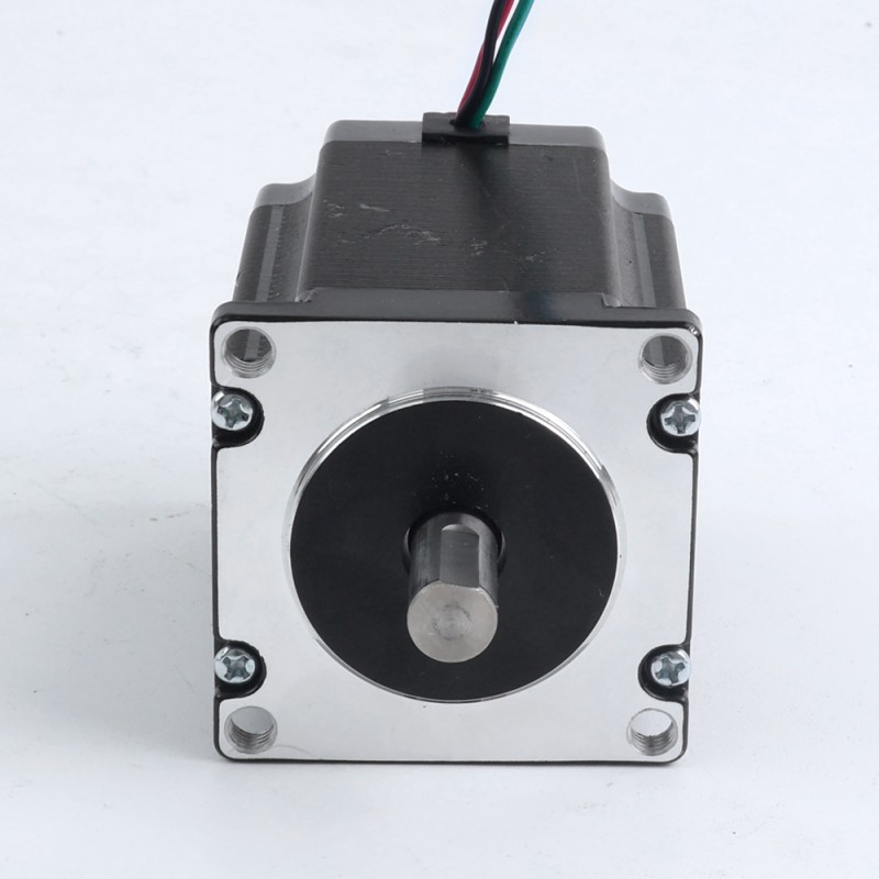 中古品 – 中国在庫 - Nema 23 ステッピング モーター 2.4Nm(339.87oz.in) 4A 57x57x82mm 10mm シャフト 4 ワイヤー - 23HS32-4004S-C8-USED | StepperOnline