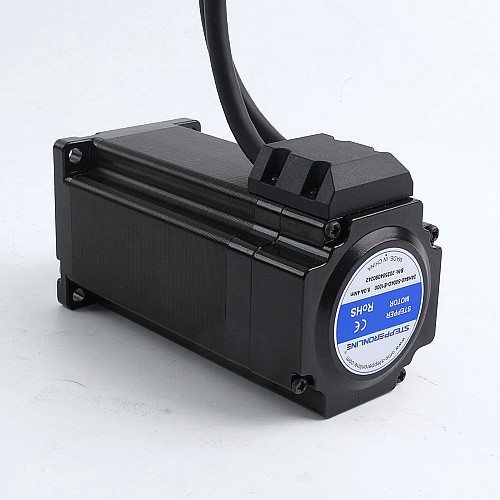 使用済み製品 - S シリーズ Nema 24 閉ループ ステッピング モーター 4.0Nm(566.45oz.in) エンコーダー 1000PPR(4000CPR) - 24HS40-5004D-E1000-USED | StepperOnline